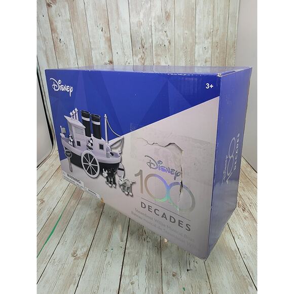 Disney Store Figure Steamboat Willie Musical 100th Anniversary Celebration - NEW - Picture 6 of 7